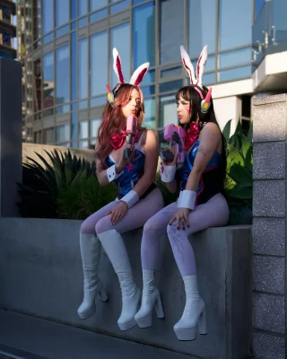 bunnygirl D.Vas by kisseve with u/Cyber-goth