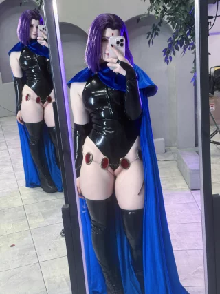 Raven from DC comics | Teen titans cosplay by Neyrodesu