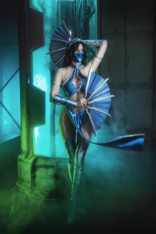 Kitana cosplay by BellatrixAiden