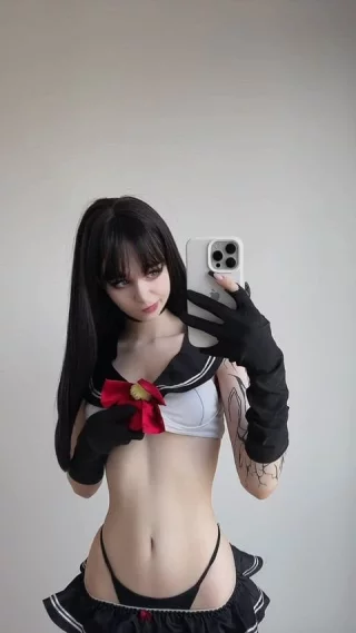Sailor Mars from Sailor Moon by Joy