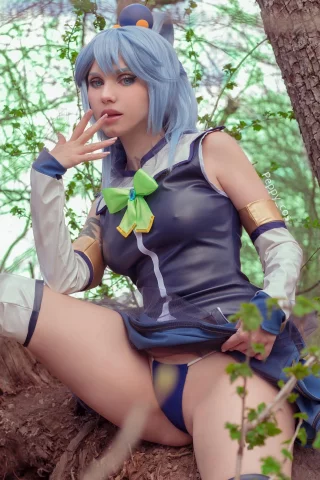 Aqua cosplay by Peppy_cos