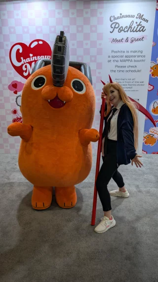 Power, from Chainsaw Man - by lynxicat (Anime Expo 2025)