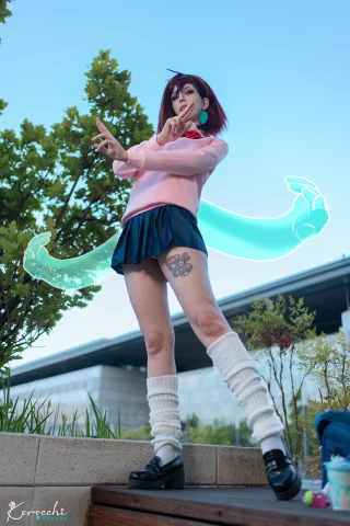 Momo Ayase from Dandadan by Kerocchi