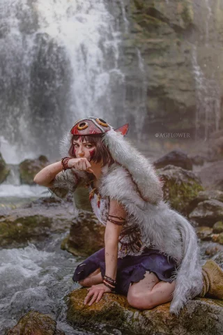 Princess Mononoke by AGflower