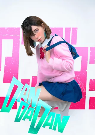 Momo Ayase cosplay (Dandadan) by Hathcos