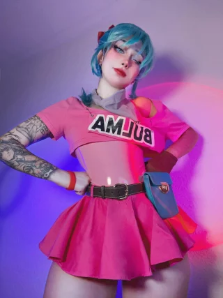 Bulma from Dragon Ball by Nyukix