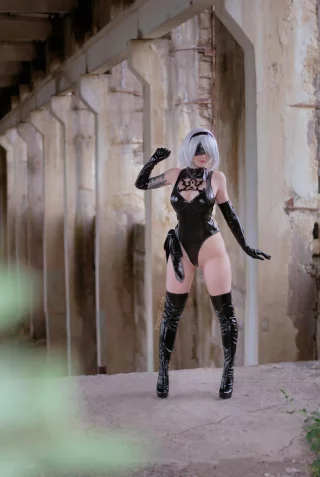 2B cosplay by Peppy_cos
