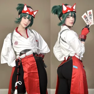 My Kiriko cosplay from OW2 (LeesiBB)