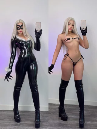 Black Cat from Marvel Comics (strawbunnix)