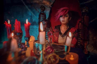 Vi from Arcane by AGflower