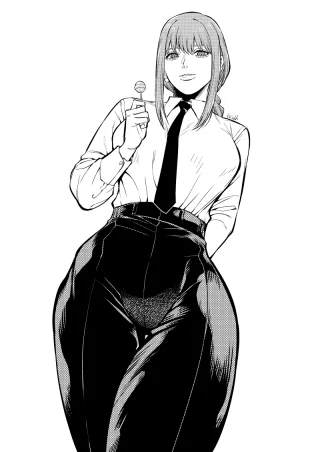 I think I don\'t need to say anymore how much I love Mommy (Makima), her dominant, greedy ways, and especially: That fat and juicy ass, make her irresistible! I think it\'s time to pump for Mommy!