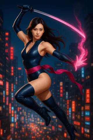 Is Psylocke supposed to be beautiful and sexy like on the pic below?