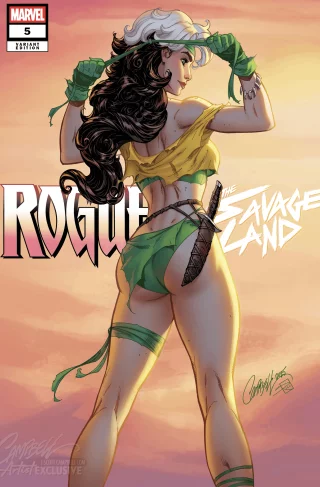 Why is Rogue wearing green undies?