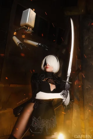 My 2B Cosplay by Hatarubi