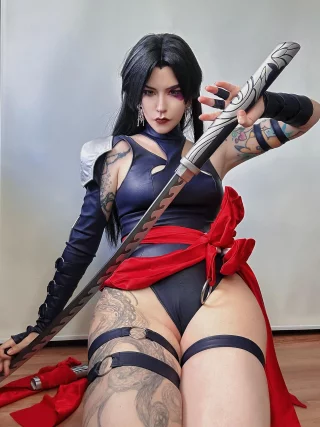 Psylocke [Marvel Rivals] by (BakaFuwa)