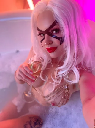 Black Cat from Spider-Man by Sonya Vibe