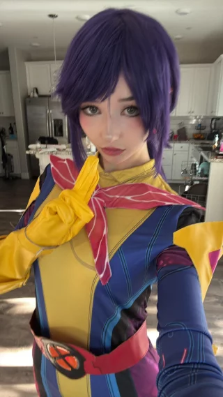 Retro Psylocke from Marvel Rivals by Smeeps