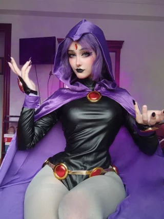 Raven from Teentitans by Nyukix