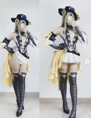 Navia from Genshin Impact by Kirahisukii