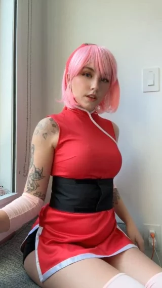 Me as Sakura from Naruto (Gen) <3