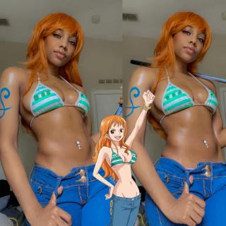 Nami from one piece [Violet_cosplay]