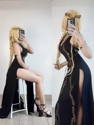 Queen Marika from Elden Ring by Kirahisukii