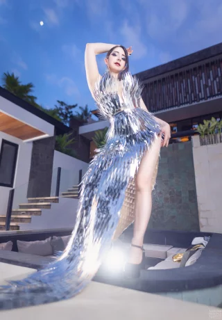 This dress was made for me.