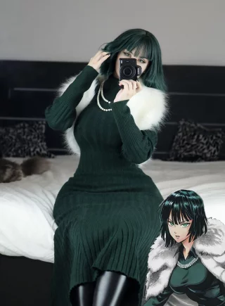 who remembers my cosplay of Fubuki from One Punch Man? (: