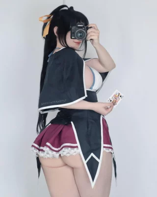 Anna\'s Akeno cosplay is the best!!