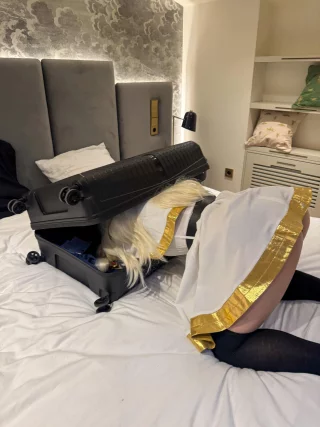 Eula cosplay by me, (Evie Lee Mikomin)