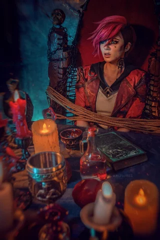 Vi from Arcane by AGflower
