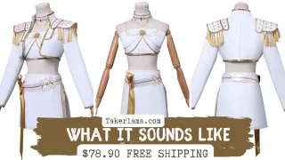 Kpop Demon Hunters Mira What It Sounds Like Cosplay Costume Takerlama