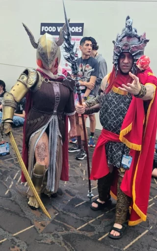 Malenia and Messmer (LadyAlbedo96 and OmegaCosplay) [Elden Ring]