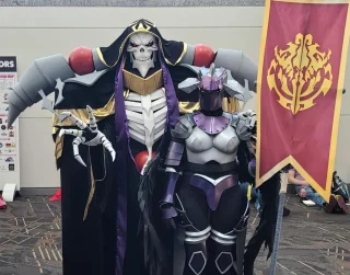 Ainz and Albedo (OmegaCosplay and LadyAlbedo96) [Overlord]