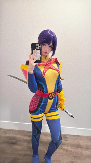 Retro Psylocke from Marvel Rivals by Smeeps