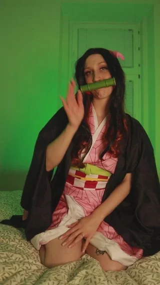 Nezuko Kamado (Demon Slayer) Cosplay by me <3