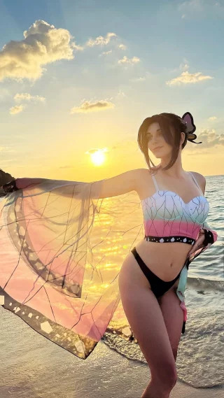 Shinobu from Demon Slayer by AGflower