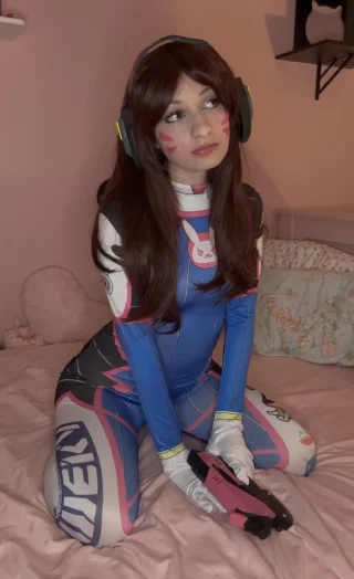 dva from overwatch by fawnfairyprincess