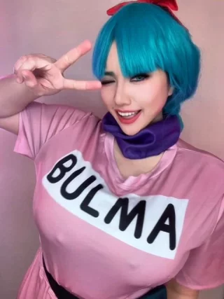 Bulma from Dragonball Z by Aria