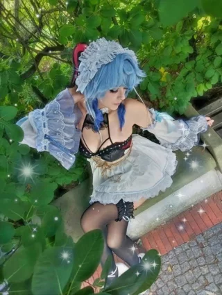 My first attempt to be a photographer - girl - kurai_no_yume - Maid Ganyu