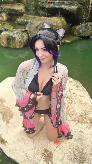 Shinobu from Demon Slayer by AGflower