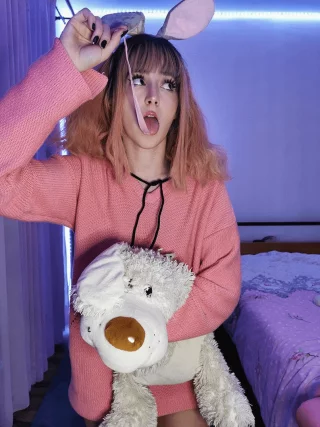 Just a bunny girl in her natural habitat.
