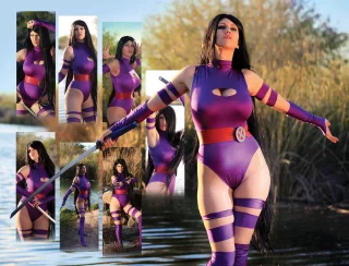 Psylocke X-Men [ Azpowergirl Cara Nicole ]