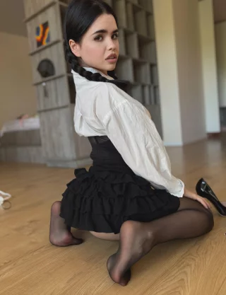 Wednesday Addams grew up… and got naughty