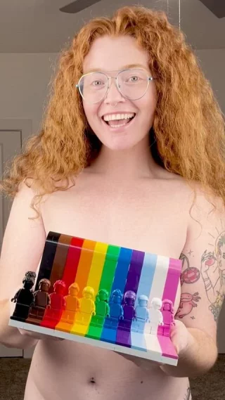 Wanna taste the rainbow? Or just the red...