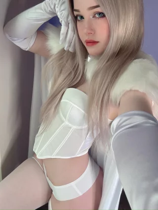 My Emma Frost Cosplay from Marvel Rivals:3