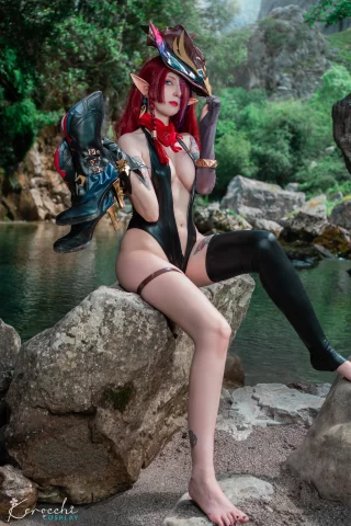 Chasca from Genshin Impact by Kerocchi
