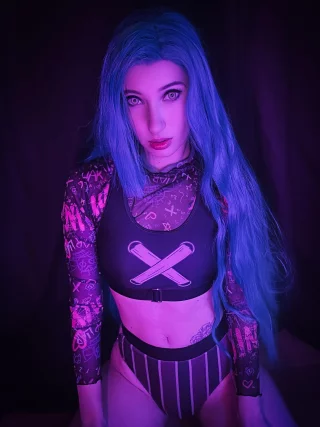 Jinx from Arcane / League of Legends by Trixie Fox (me)