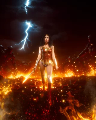 cosplay Super woman by amniem