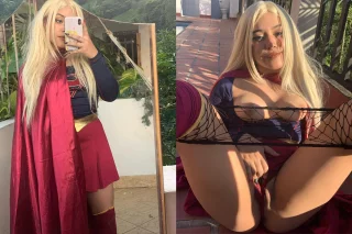 Supergirl from DC by Ana Nunez